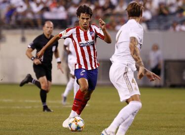 1x1 del Atl¨¦tico: Costa y Sa¨²l propulsan al cohete Joao F¨¦lix