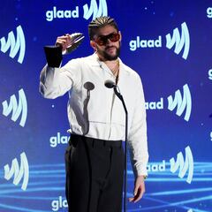 Bad Bunny receives GLAAD Vanguard Award