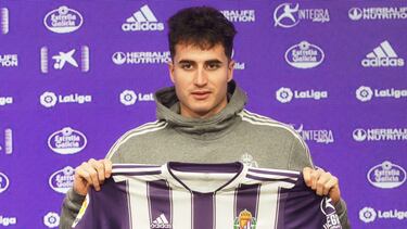 03/01/21 PRESENTACION COMO NUEVO JUGADOR MORCILLO REAL VALLADOLID