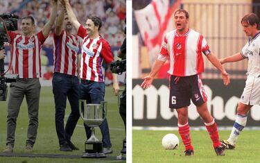 El antes y el después de los veteranos del Atleti