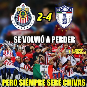 Chivas y Tigres acaparan los memes de la jornada 11