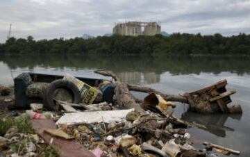 Este es el aspecto de la Bahía de Guanabara, a menos de 500 días de antelación de los JJOO de Río 2016.
