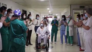 Vicente recibe el alta tras 10 meses ingresado por COVID-19