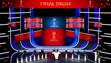 Soccer Football - 2018 FIFA World Cup Draw - State Kremlin Palace, Moscow, Russia - December 1, 2017   General view during the draw   REUTERS/Kai Pfaffenbach