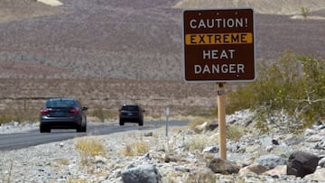 El Valle de la Muerte alcanza los 54,4ºC, segunda temperatura más alta de todos los tiempos