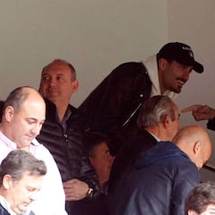 Campaña, en el palco del Sánchez Pizjuán