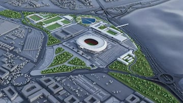 Proyecto de la Ciudad del Deporte.