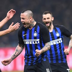 El Inter gana a la Sampdoria con Icardi en la grada de San Siro