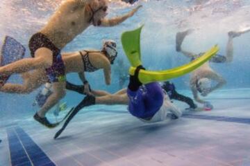 Hockey bajo el agua