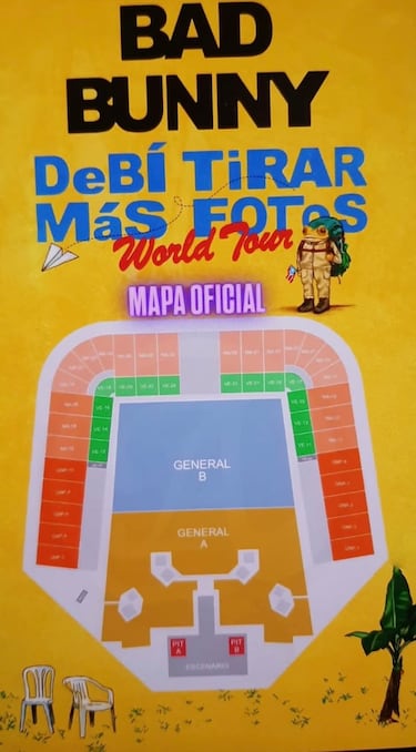 Estos son los precios y zonas de los boletos de Bad Bunny en el Estadio GNP Seguros