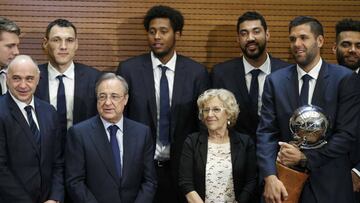 El Madrid con Manuela Carmena.