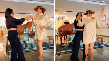 Marthe Debayle y Ana Bárbara sorprenden al bailar la canción ‘Bandido’ en TikTok