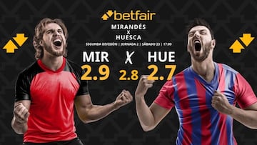 CD Mirandés vs. SD Huesca: horario, dónde ver, estadísticas y pronósticos