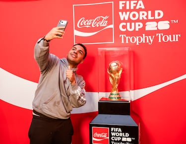07/02/26 
EVENTO FIFA WORLD CUP 26 TROPHY TOUR COCACOLA SANTIAGO BERNABEU