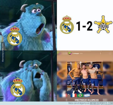 Barcelona y Real Madrid, protagonistas de los memes de Champions