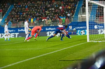 Benzema anotó el 0-1.
