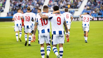 15/10/23 PARTIDO SEGUNDA DIVISION JORNADA 11
LEGANES - AMOREBIETA
SEGUNDO GOL MIGUEL DE LA FUENTE 2-0 ALEGRIA