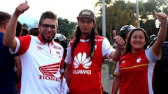 Hinchas llegan a Ibagué para apoyar a Santa Fe