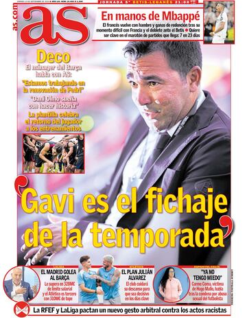 Las portadas de AS de septiembre