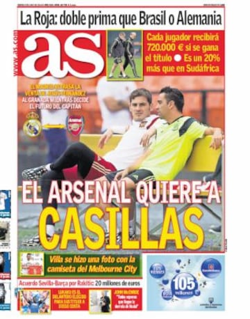 Las portadas de AS de junio
