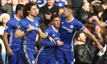We went easy on battered Arsenal - Hazard