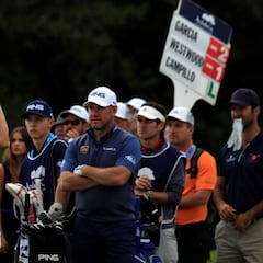 Sergio García cierra arriba una primera jornada incompleta