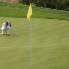 Curry roza la proeza en el golf: "¿Dónde llegaría si quisiera?"