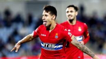 El gol de Hern&aacute;n P&eacute;rez, la &uacute;nica alegr&iacute;a del Espanyol en Getafe.