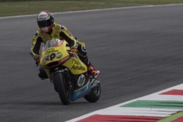 Álex Rins en los libres.