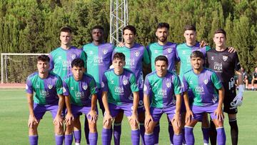 Primer once del Málaga.