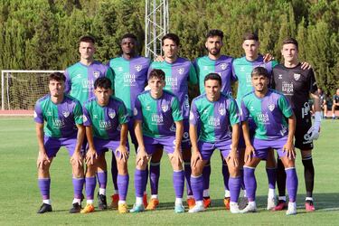 El nuevo Málaga no puede con los tres porteros del Marbella