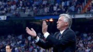 Dos partidos de sanción a Ancelotti por aplaudir a Clos