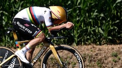 Evenepoel rompe el reloj, Pogacar rompe el Tour
