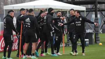 Argentina regresó a Ezeiza