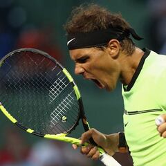Nadal averts disaster on 1,000th ATP match in Miami