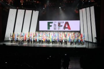 Las mejores imágenes de la inaugración del Congreso FIFA