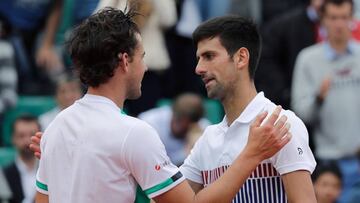 Thiem beats defending champion Djokovic at the French Open