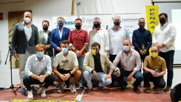 Vizcaíno, en los premios de la Peña Cadista 4 Gatos: “El camino fue difícil”