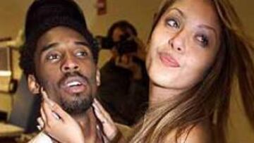 <b>ESCÁNDALO.</b> Kobe Bryant, estrella de los Lakers, junto a su mujer.