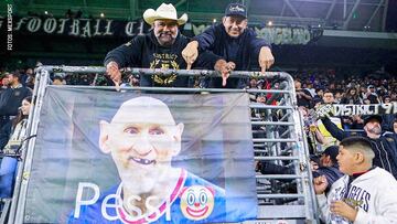 Conoce a Julio Ramos, creador de la manta de ‘Pessi’ durante el encuentro en Los Angeles en Concacaf Champions Cup