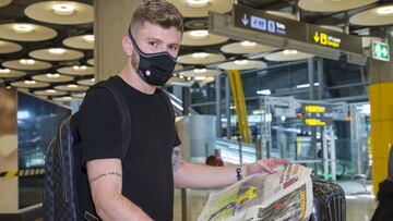 Caio Henrique llega a Madrid: "Es un momento muy especial"