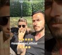 El gracioso video de Pinilla en reencuentro con 'Papu' Gómez