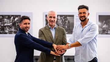 José Gila, Pablo Sánchez y Héctor Rodas.