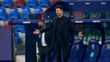 Simeone: Atlético's Levante slip-up not down to title nerves