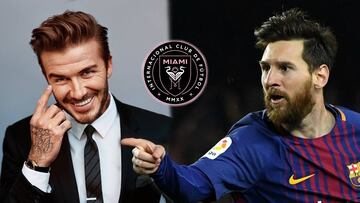 Beckham va por Messi para el Inter Miami CF