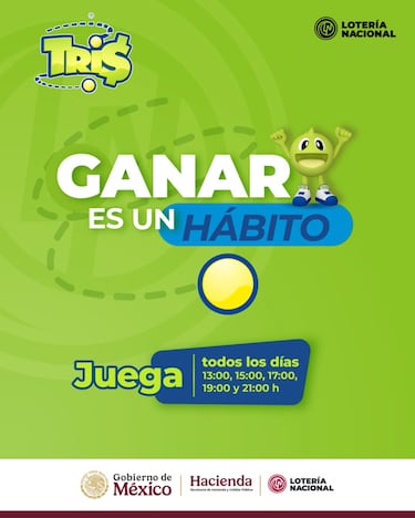 Resultados Lotería Tris Extra hoy: ganadores y números premiados | 31 de agosto 2025