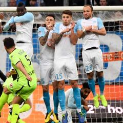 Dos penaltis sirven al Angers para neutralizar al Marsella