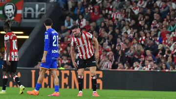 23/10/25 PARTIDO PRIMERA DIVISION JORNADA 11
ATHLETIC BILBAO - GETAFE
AYMERIC LAPORTE TRISTEZA