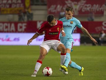 Nadjib y Lucas Digne.