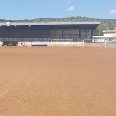 Fútbol en zona catastrófica